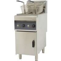 Chefs Range DF10L-2 10+10 Ltr Slimline Twin tank electric fryer