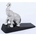 Casa Padrino TÃ¼rstopper Elefant Silber / Schwarz - Luxus Accessoires