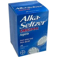 Alka-Seltzer Original Effervescent Tablets - 20 Tablets