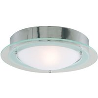 Searchlight 3108CC Chrome Flush 30cm Bathroom Light I.P44