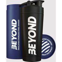 Black Beyond Stainless Steel Protein Shaker
