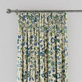 Land & Shore Esther Lined Curtains 90" x 54", Green