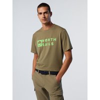North Sails - T-shirt con patch logoNorth SailsDeep greenL