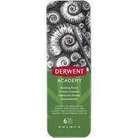 Schetspotloden Derwent Academy blik à 6 stuks