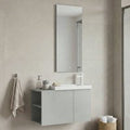 Perla Wooden Bathroom Furniture Set in Matte Cashmere