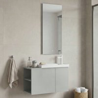 Perla Wooden Bathroom Furniture Set in Matte Cashmere