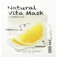 Too Cool For School - Natural Vita Mask Brightening (C/Lemon) Maschera idratante 1 pieces unisex