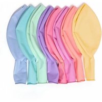 Pastelkleur Ballonnen (10 stuks / 90 CM)