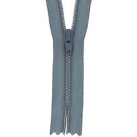 Milward Nylon Dress & Skirt Closed End Zips Airforce Blue