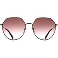 Longchamp Women's Oval Gold Brown LO154S Sunglasses