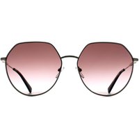 Longchamp Women's Oval Gold Brown LO154S Sunglasses