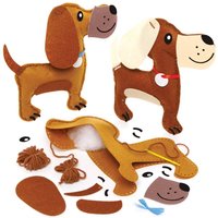 Dog Cushion Sewing Kits (Pack of 2) Sewing & Weaving Kits
