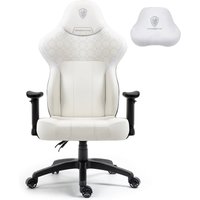 Dowinx LS-66PT Advanced PU Leather Gaming Chair -, White