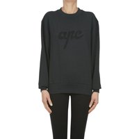 Designer logo sweatshirt