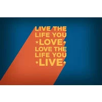 Coordonne Mural The Absolute Truth Love the Life 4500073N