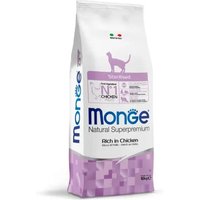 Monge Natural Superpremium Sterilised Ricco di Pollo 10 kg - Croccantini per gatti - 1° ORDINE? scegli tra BZR5 - BZR20 + 200 pt fedeltà