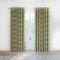 Helena Springfield Simply Scandi Leni Lined Curtains 66" x 90", Green