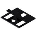 Set de montage pour lames de terrasse - Clip en acier inoxydable pour lames de terrasse en bambou, 100 pièces