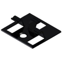 Set de montage pour lames de terrasse - Clip en acier inoxydable pour lames de terrasse en bambou, 100 pièces
