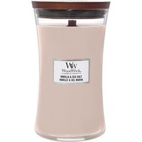 Woodwick Vanilla & Sea Salt Grande a & Sea Salt Candela Profumata Vasetto