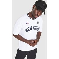 New Era MLB New York Yankees Arch T-Shirt - Wit- Heren, Wit