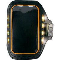 KSIX Urheiluranneke LED 4 "Musta neopreeni" -ranneke