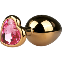 EasyToys Metal Butt Plug - Pink