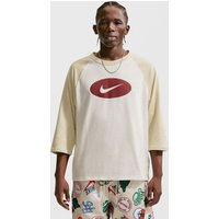 Nike Three Quarter Sleeve Raglan Top, beige