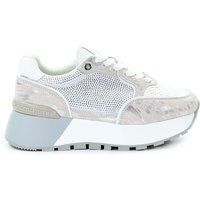 Damskie sneakersy srebrne GOE RR2N4068