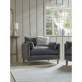 Edmonton Love Seat - Chalk Velvet