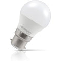 Crompton Golfball LED Light Bulb B22 4.2W (40W Eqv) Warm White Opal Round Bayonet Frosted