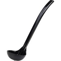Ladle 9 1/2" 1oz Plain Black