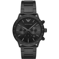 Emporio Armani AR11242 Men's Chronograph Quartz Watch - 43mm Stainless Steel, Water-Resistant, Classic Style | Wowcher