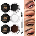 Eyebrow Styling Glue Pomade Eyebrow Styling Soap Brows Gel Wax Fixer With Brush For Women Eyebrow Cosmetics Make Up Eyebrow Gel