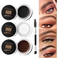 Eyebrow Styling Glue Pomade Eyebrow Styling Soap Brows Gel Wax Fixer With Brush For Women Eyebrow Cosmetics Make Up Eyebrow Gel