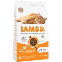 IAMS Advanced Nutrition Senior Cat 7+ con pollo - 2 x 3 kg