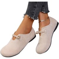 Black Women's Suede Birkenstock Flat Shoes - Casual Comfort Footwear | Wowcher