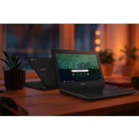 PRICE DROP! Acer C732 Chromebook 11.6" HD Laptop - Portable High Performance Device, Intel Celeron, 4GB RAM, 16GB Storage | Wowcher