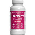 Cranberry Tablets 24,000mg with Vitamin C 160mg