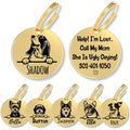 Personalized Breed Dog Tag (Basset Hound)