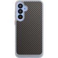 Samsung Galaxy A55 5G Handy NIVOcore frozen Hülle Handyhülle NIVOcore Schutzhülle Frozen Carbon Metallic Look Muster