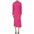 Crepè shirt dress