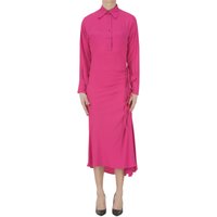 Crepè shirt dress