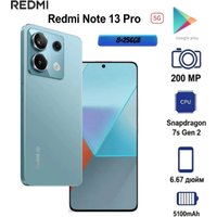 2026 New Global Edition Redmi Note 13 Pro 5G Smartphone: 120Hz AMOLED Display, Ultra-HD Camera, Long-Lasting Battery