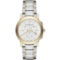Burberry The City Two-Tone Chronograph Unisex Watch BU9751