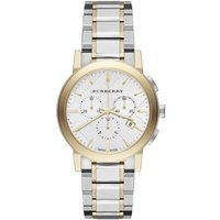 Burberry The City Two-Tone Chronograph Unisex Watch BU9751