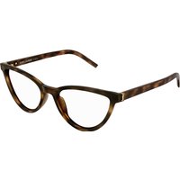 SAINT LAURENT Kvinde SAINT LAURENT SL M138 003 Optiske stel Acetat Havana Transparent Cat Eye