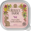 Ekonomično pakiranje Rosie's Farm Adult 32 x 100 g - janjetina i piletina