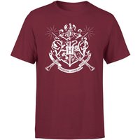 Harry Potter Hogwarts House Crest Men's T-Shirt - Burgundy - XXL