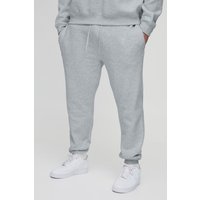 Pantalón Deportivo Plus Básico Pitillo De 330G/M², Gris